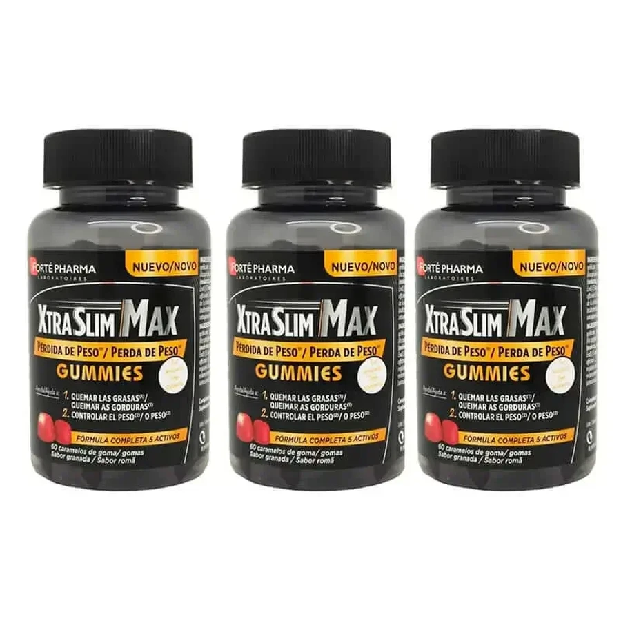 Forté Pharma Triplo Xtraslim Max Gummies 3 x 60 Units: цены и характеристики
