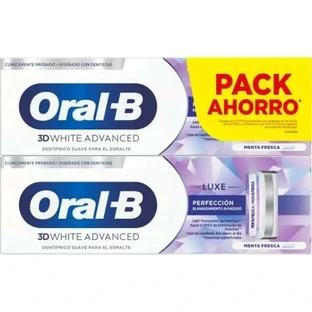 Зубна паста Oral-B 3D White Advanced Perfection, 2х75 мл