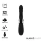 Вибратор Black&Silver Bunny Reed Up & Down