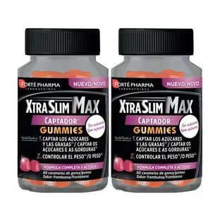 Forté Pharma Duplo Xtraslim Max Captador Жуйки, 2 х 60 шт.