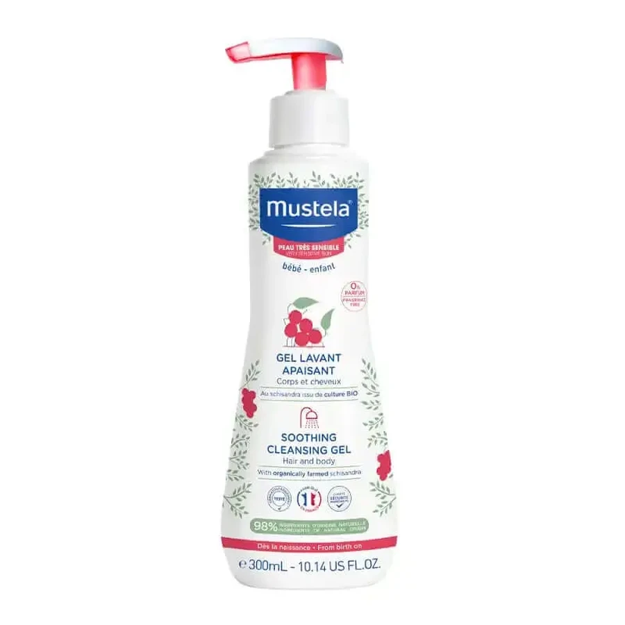 Mustela Крем-комфорт гель для ванны с органической шизандрой, 300 мл: цены и характеристики