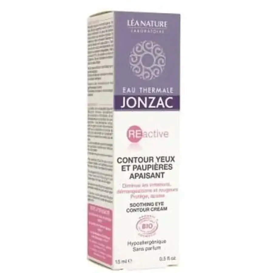 Jonzac Eco-Bio Реактивний заспокійливий контур для шкіри навколо очей 15мл. Біо: ціни та характеристики