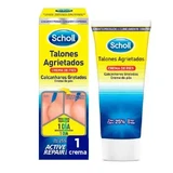 Scholl Крем для потрісканих п'ят K+ від потрісканих п'ят