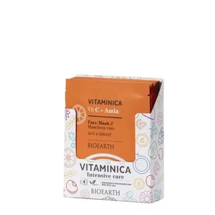 Bioearth Vitamin C & Amla Age And Bright Face Mask, 15 мл