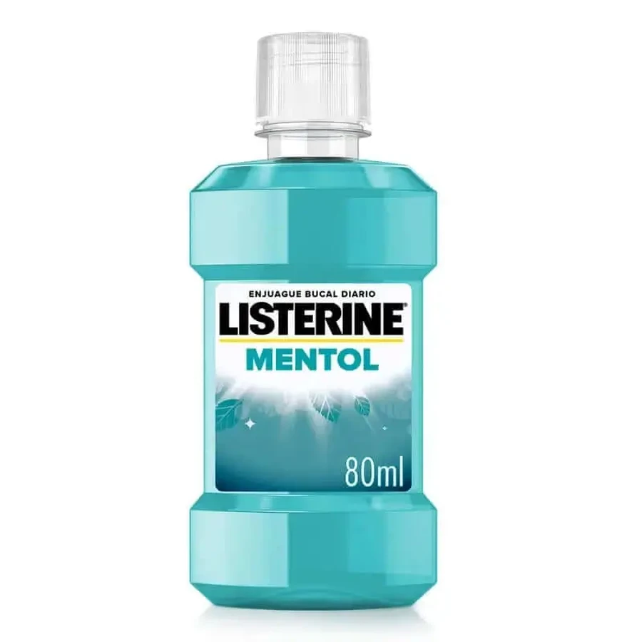 Ополіскувач для порожнини рота Listerine Ментоловий, 80 мл: ціни та характеристики