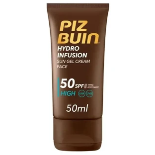 Гель для загара для лица PIZ BUIN Hydro Infusion SPF50, 50 мл