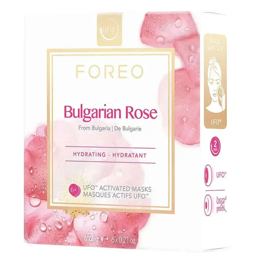 Foreo Ufo Маска болгарська троянда X 6: ціни та характеристики