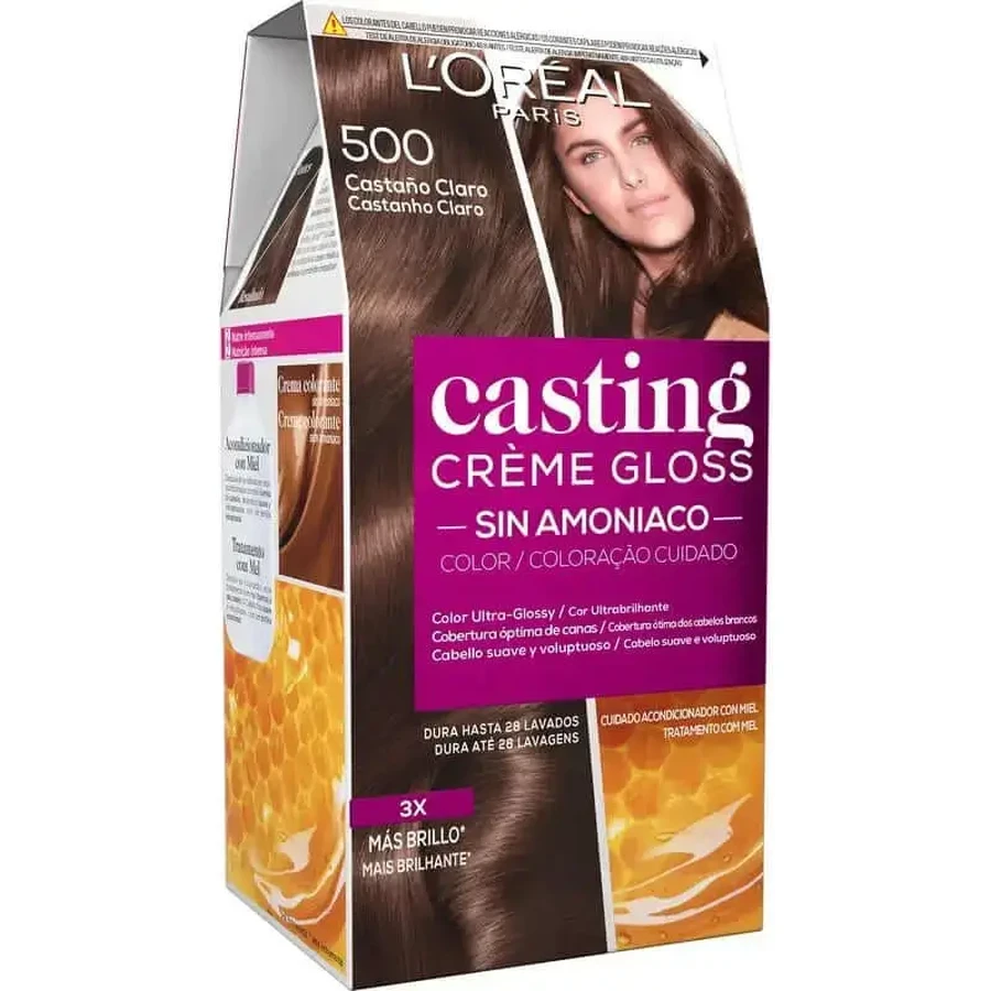L'Oréal Paris Casting Creme Gloss Colour Bath 500 Світло-коричневий: ціни та характеристики