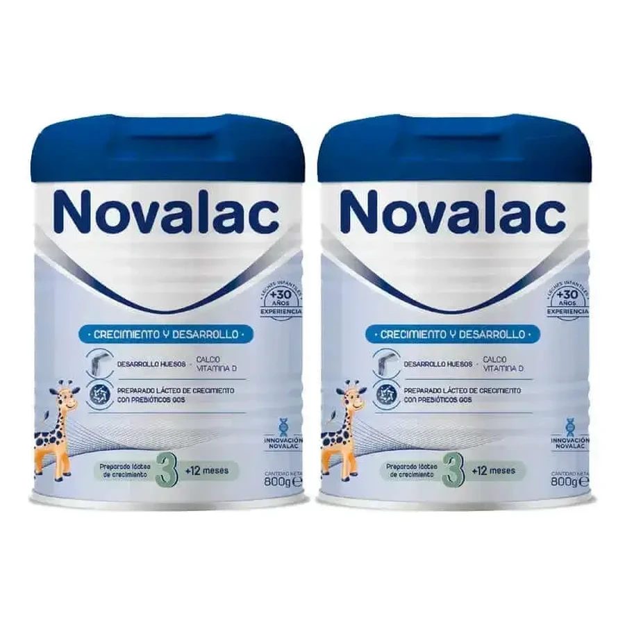 Novalac 3 Растущее молоко, 2X800 гр: цены и характеристики