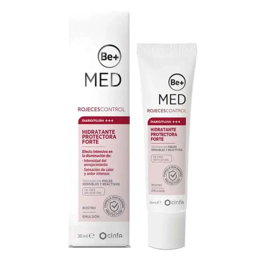 Be + Med Redness Control Увлажняющая защитная эмульсия Forte: цены и характеристики