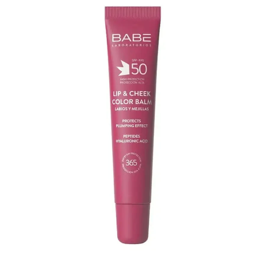 Бальзам для губ и щек Babé Lip & Cheek Colour Balm Spf 50 Velvet, 20 мл: цены и характеристики