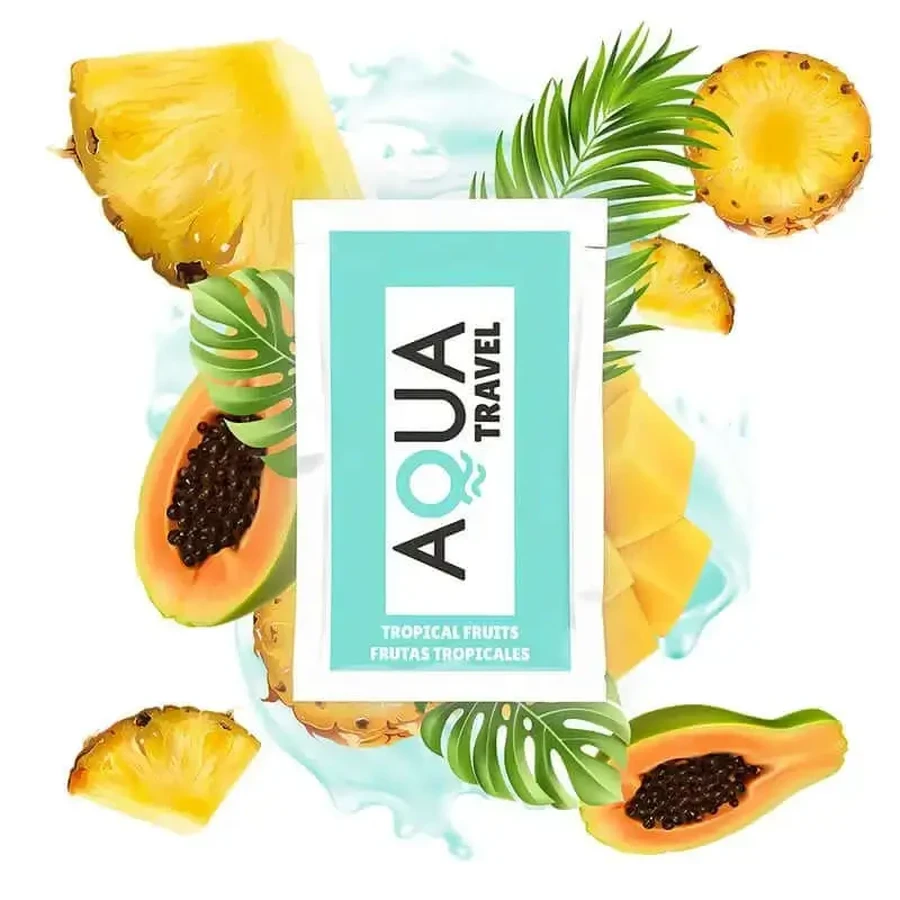 Лубрикант на водній основі Aqua Travel Тропічний фруктовий аромат - 6 мл: ціни та характеристики
