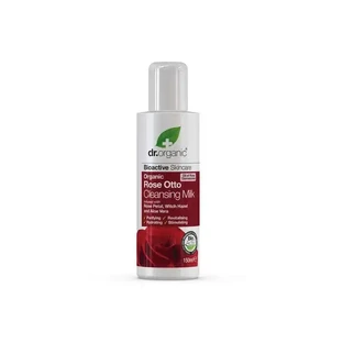 Очищувальне молочко з дамаської троянди Dr. Organic 150 мл