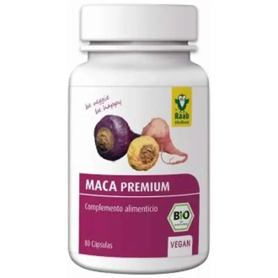 Raab Vitalfood Maca 80Cap Bio Sg Vegan: ціни та характеристики