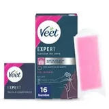 Veet Expert Депиляционные полоски для холодной депиляции подмышек, 16 полосок
