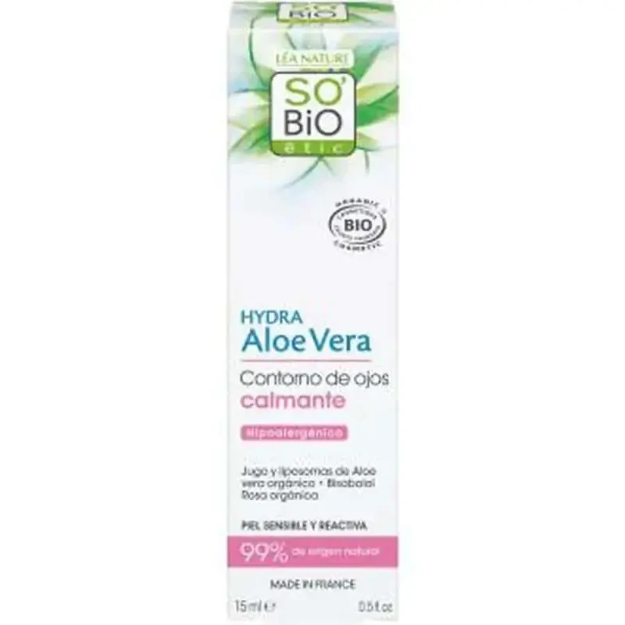 So'Bio Etic Soothing Eye Contour Bisabolol-Aloe 15Ml Bio: цены и характеристики