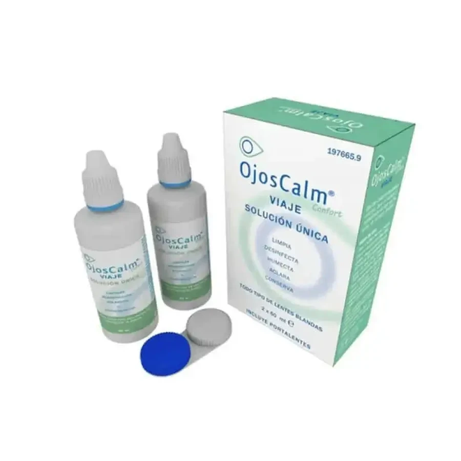 Жидкость для линз Ojoscalm Single Solution, 2х60 мл: цены и характеристики