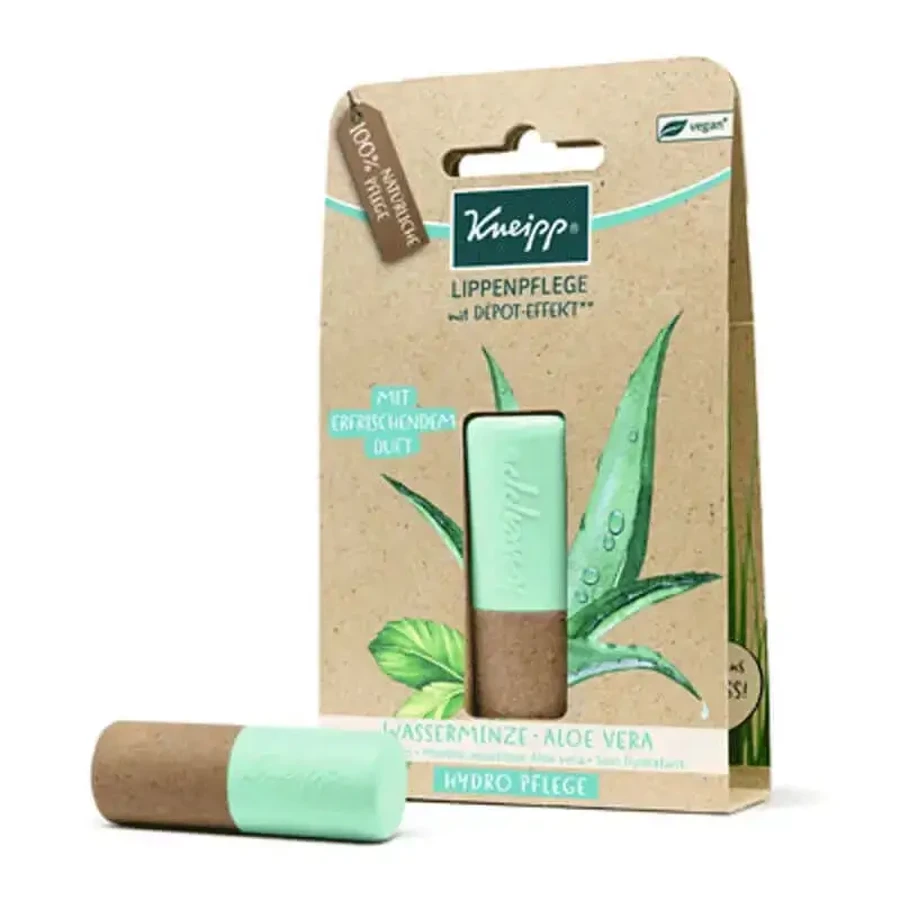 Kneipp Бальзам для губ Алое Вера М'ята, 4,7 г: ціни та характеристики