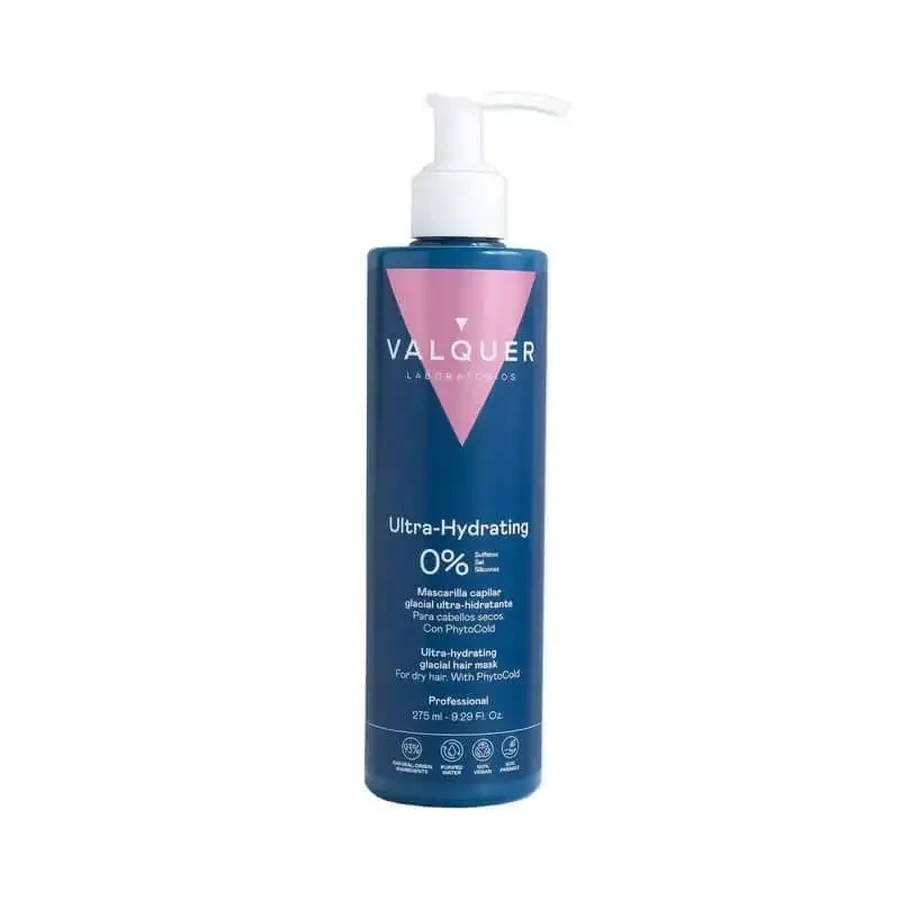 Ультразволожуюча льодовикова маска для волосся Valquer Hair Care, 275 мл: ціни та характеристики