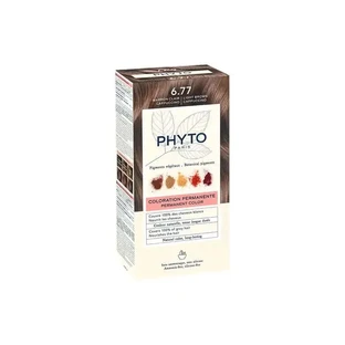 PHYTO Фітобарвник 6.77 стійкий барвник світло-коричневий відтінок капучино