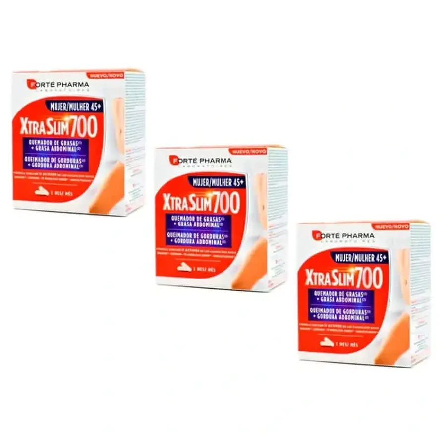 Forté Pharma Triplo Xtraslim700 жіночий жироспалювач + абдомінальний жир 3 x 120 капсул: ціни та характеристики