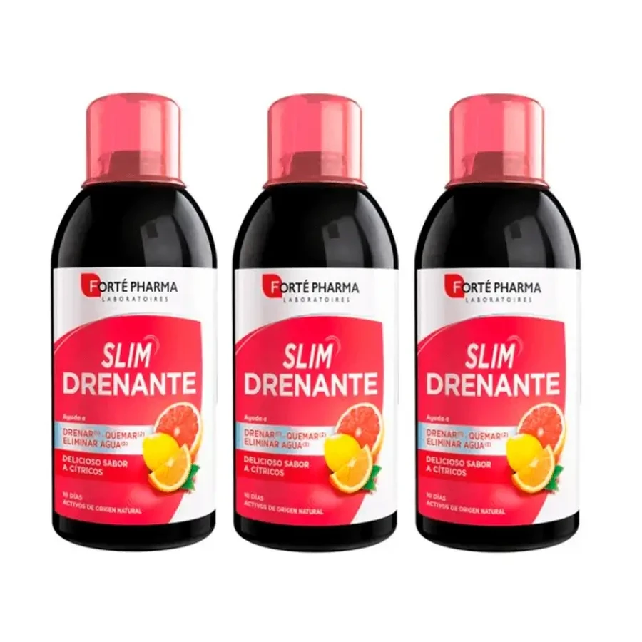 Forté Pharma Triplo Slim Дренаж со вкусом цитрусовых, 3 x 500 мл: цены и характеристики