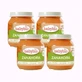 Babybio Баночка з морквою, упаковка 4 х 130 грамів