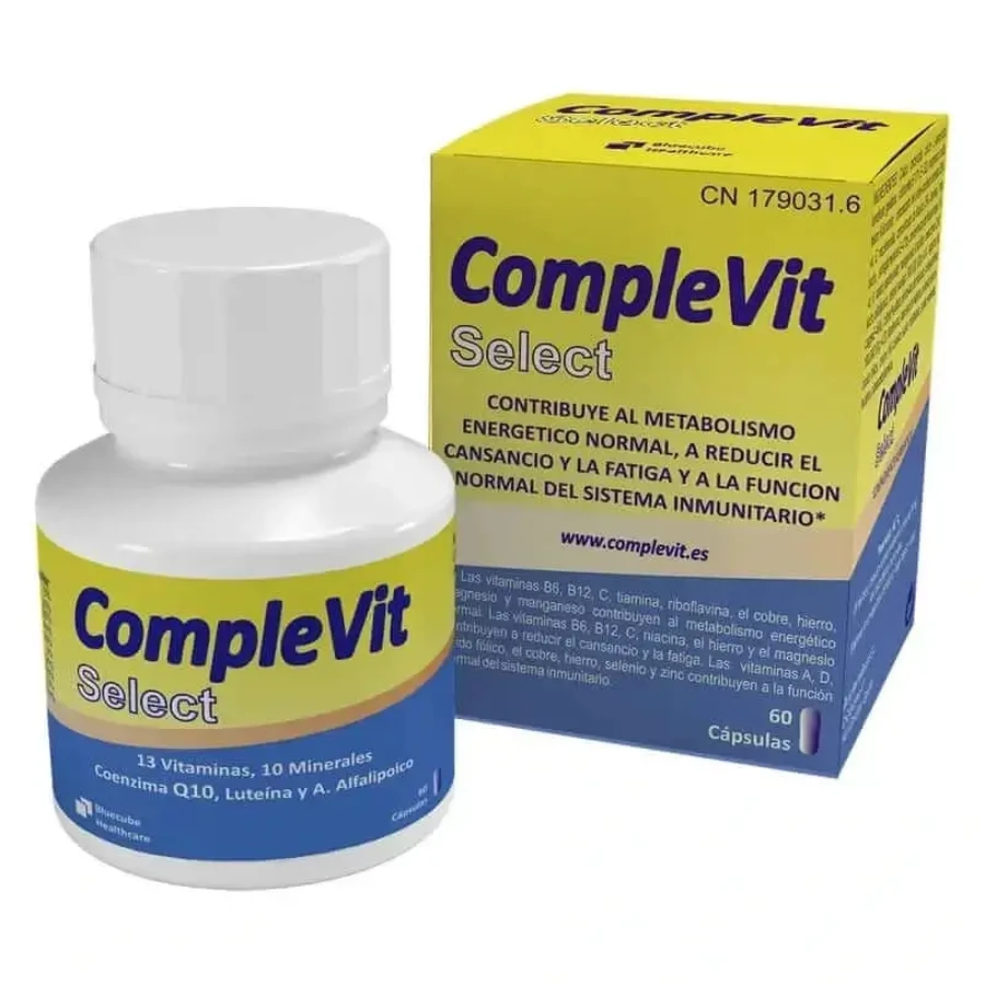 Bluecube Healthcare Complevit Select, 60 капсул: цены и характеристики
