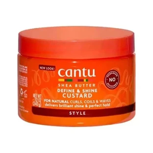 Заварний крем Cantu Shea Butter Natural Hair Define & Shine Custard 340G