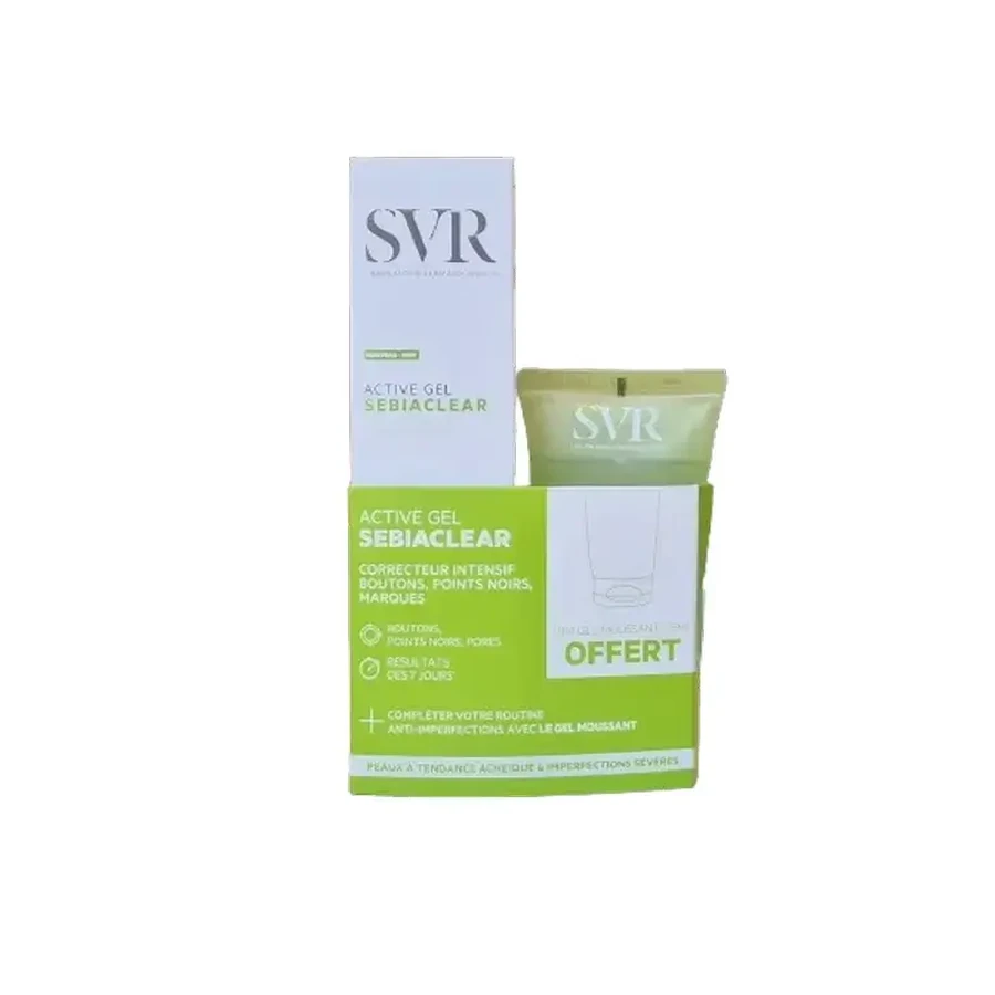 Svr Pack Sebiaclear Active Gel 40Ml + Mousse Gel 55Ml: цены и характеристики