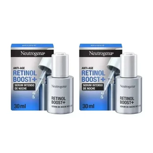 Інтенсивна сироватка для обличчя Neutrogena Retinol Boost проти зморшок 0,23% ретинол, 2X30 мл