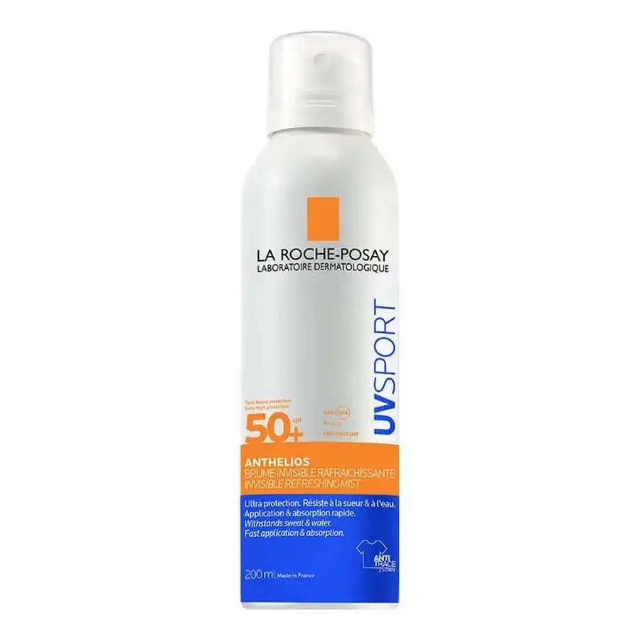 La Roche Posay Anthelios Uv Sport Invisible Refreshing Mist Spf50+ , 200 мл: цены и характеристики