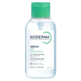 Bioderma Sébium H2O Pump Acne Micellar Solution, 500 мл