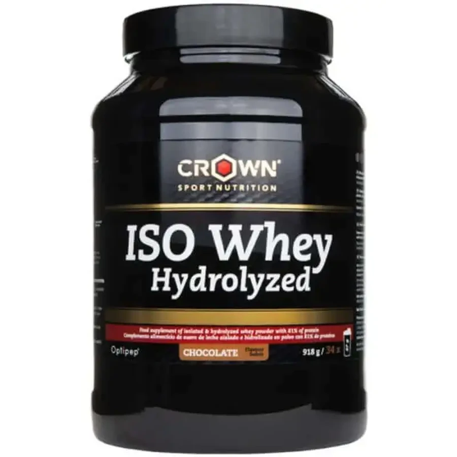 Crown Sport Nutrition Iso Whey Hydrolyzed Chocolate, 918 г (34 порції): ціни та характеристики