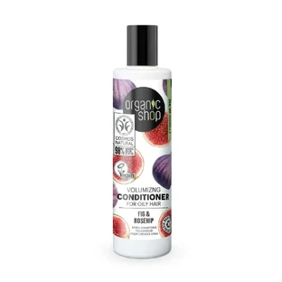 Organic Shop Organic Shop Volumising Conditioner For Oily Hair Fig & Rosehip, 280 Ml
