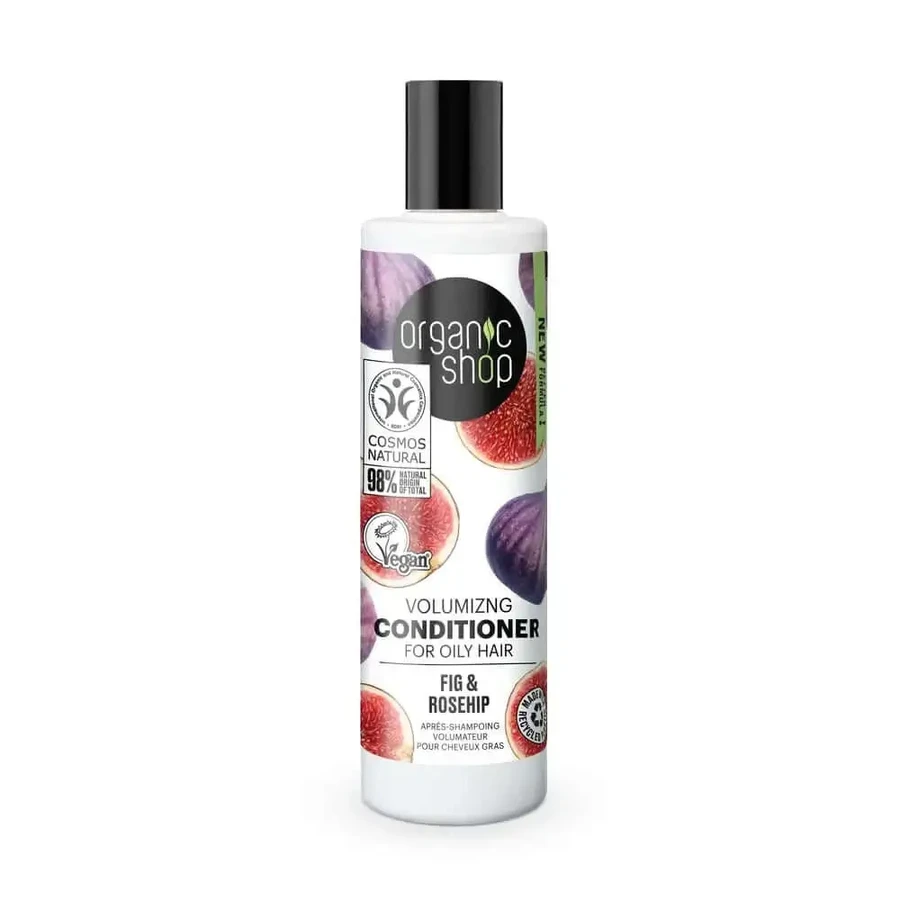 Organic Shop Organic Shop Volumising Conditioner For Oily Hair Fig & Rosehip, 280 Ml: цены и характеристики