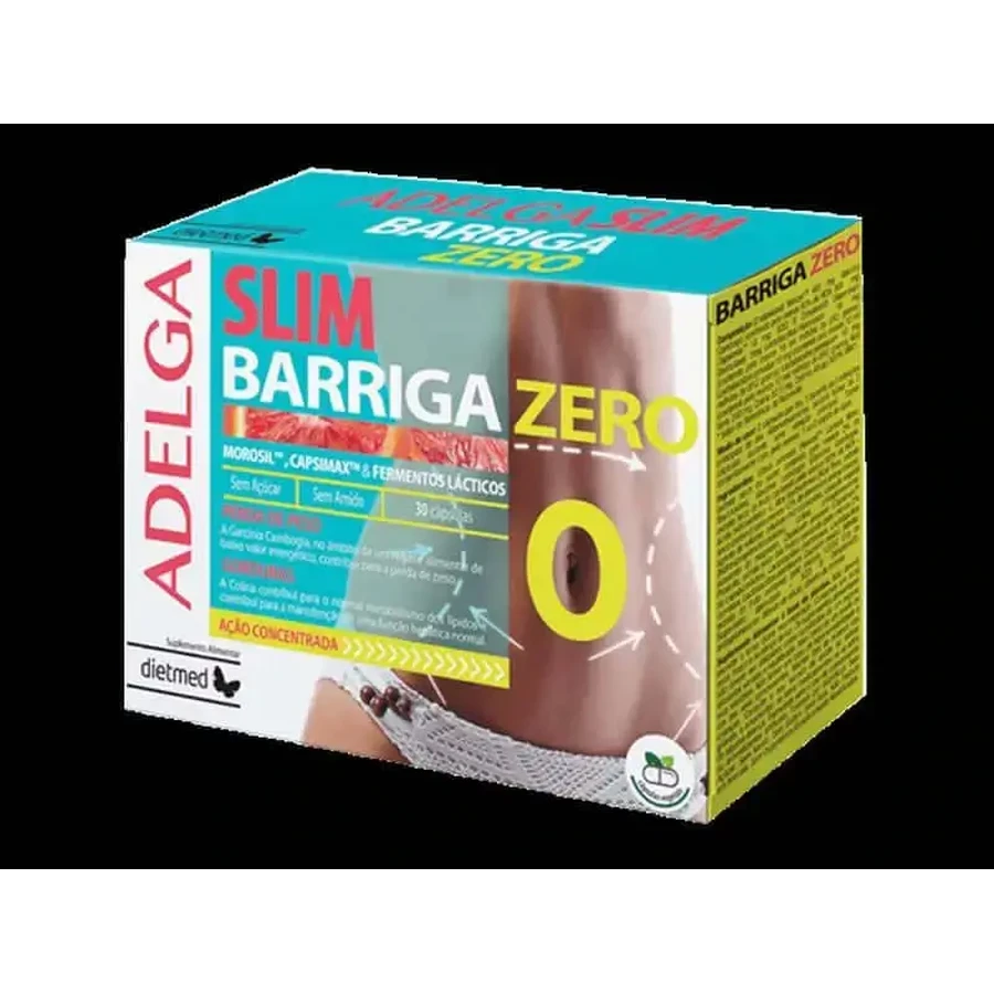 Dietmed Adelgaslim Belly Zero, 30 капсул: ціни та характеристики