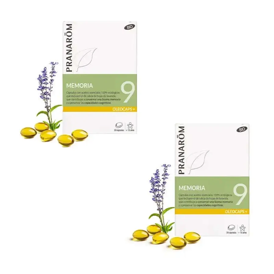 Pranarôm 9 Bio Memory, 2X30 капсул: ціни та характеристики