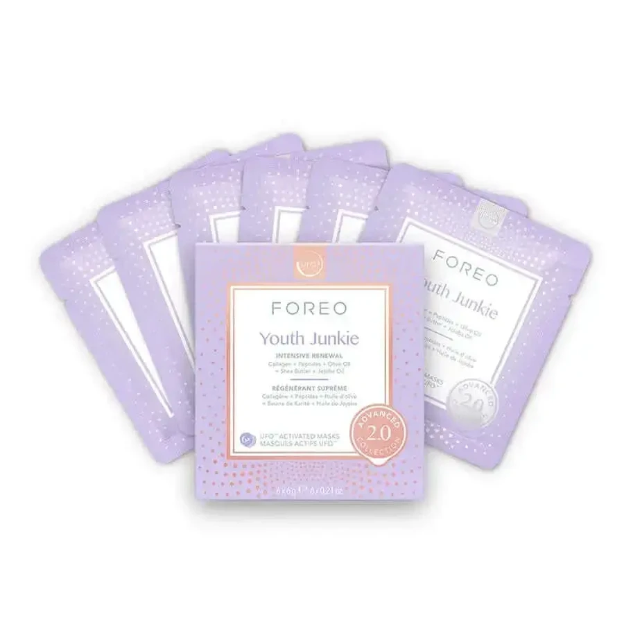 Foreo Ufo Masks Youth Junkie 2.0 X 6: ціни та характеристики