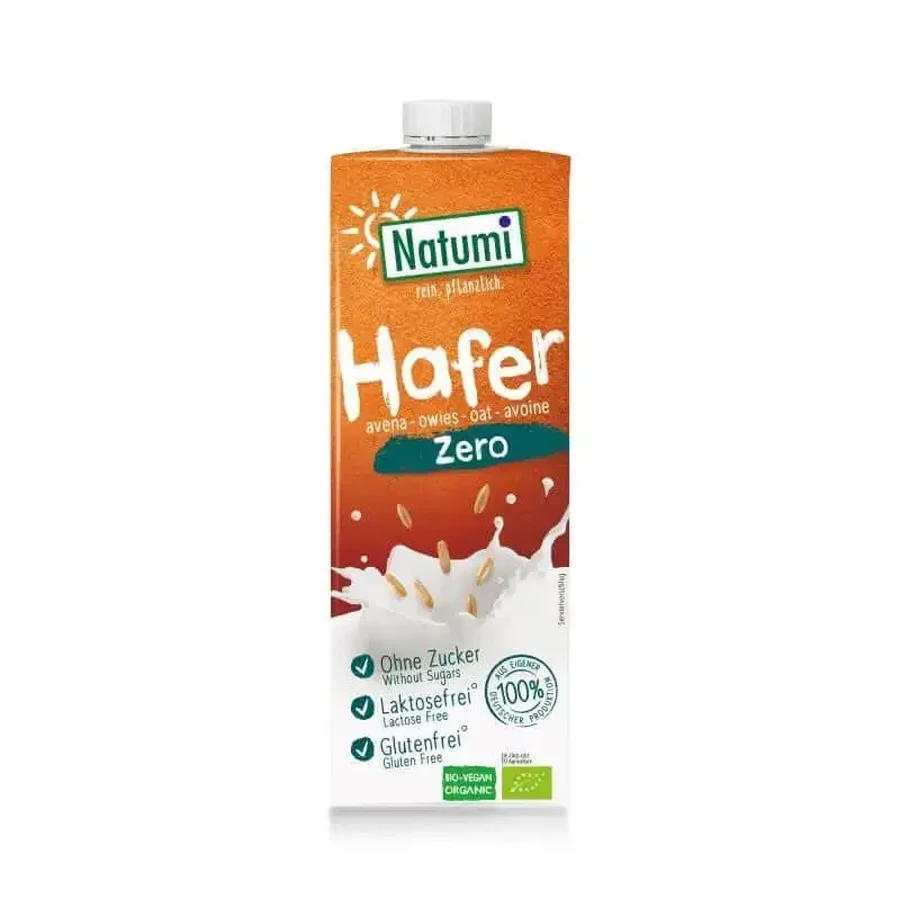 Вівсяний напій Natumi Zero Bio, 1 л: ціни та характеристики