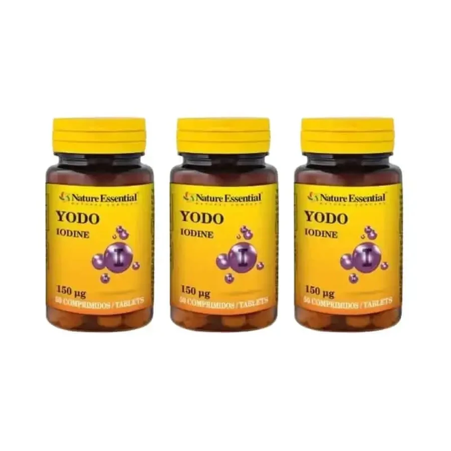Nature Essential Iodine Pack 3 x 50 таблеток: ціни та характеристики