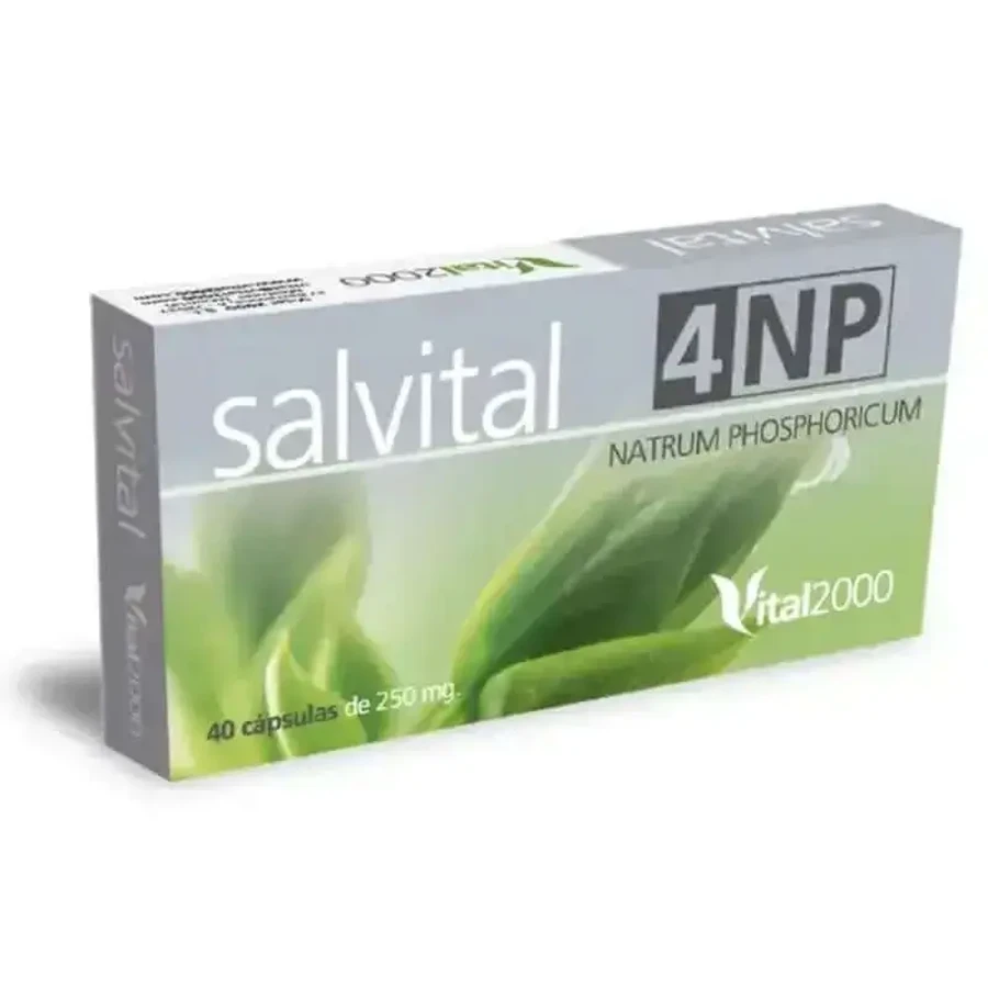 Vital 2000 Salvital Nº4 Np Natrum Phosphoricum 40 капсул: цены и характеристики
