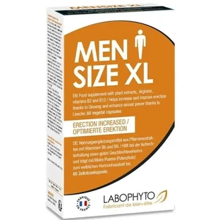 Labophyto Mensize Xl Капсулы для повышения эрекции 60 шт.