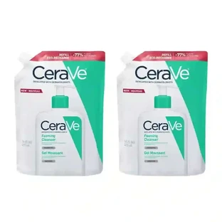 CeraVe Гель для вмивання, що піниться, поповнення, 2X473 мл