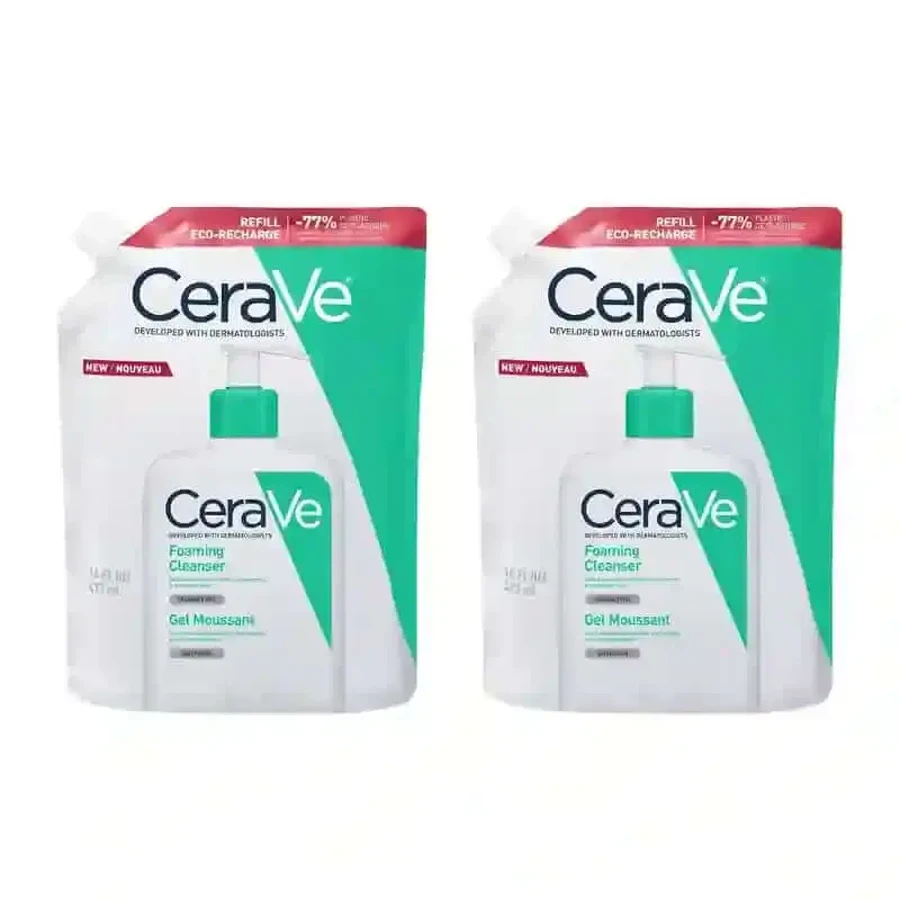 CeraVe Гель для вмивання, що піниться, поповнення, 2X473 мл: ціни та характеристики