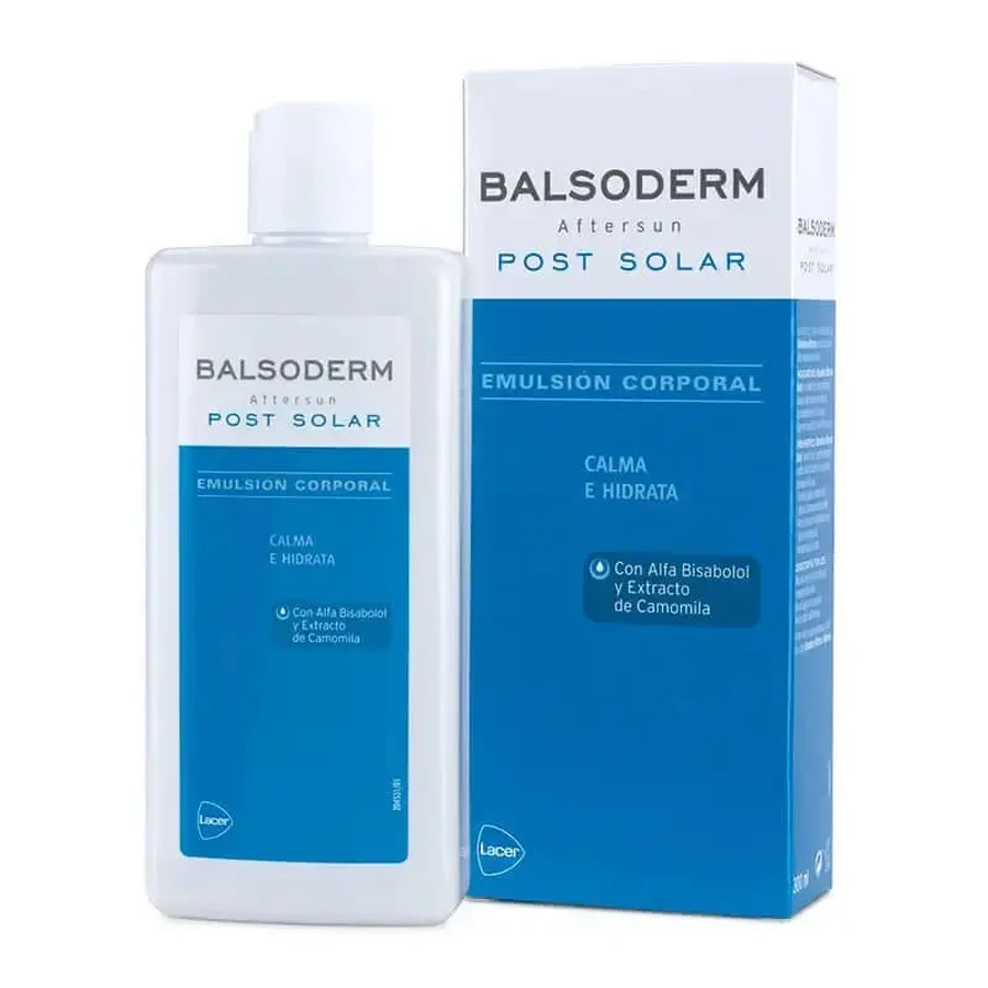 Balsoderm Aftersun Постсолнечная эмульсия для тела 300 мл: цены и характеристики