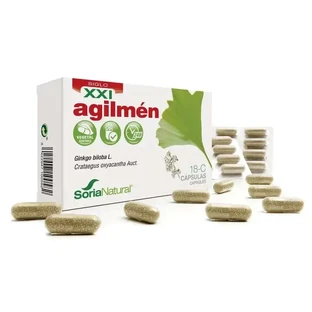 Soria Natural 18-C Agilmen пролонгованої дії, 30 капсул