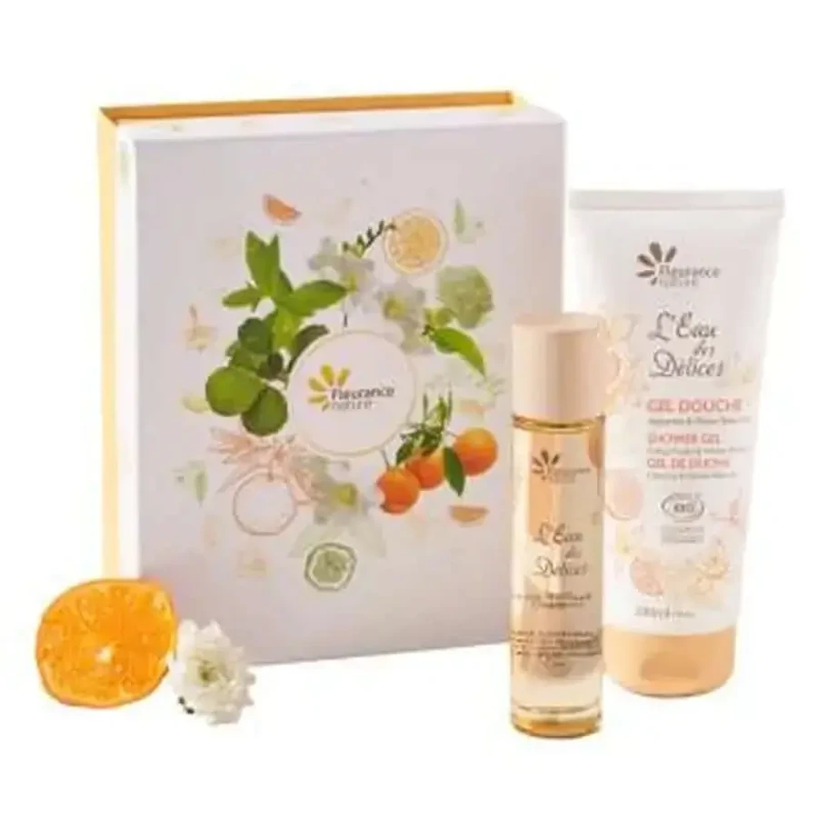 Fleurance Nature Citrus & White Flowers Парфуми + гель для душу Сундучок: ціни та характеристики