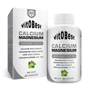 Vit.O.Best Calcium Magnesium Vit D3 , 60 капсул