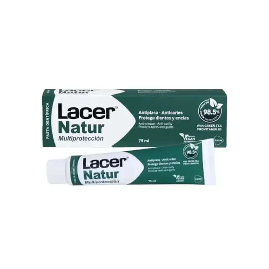 Зубная паста Lacer Natur, 75 мл: цены и характеристики
